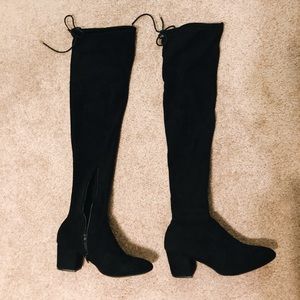 Black Over the Knee Boots